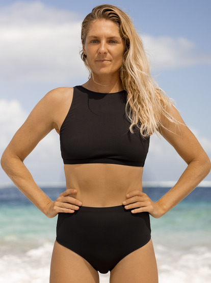 2 Roxy Pro The Up Surge - Bas de bikini pour Femme Noir ERJX404651 Roxy