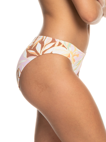 1 Womens Meadow Flowers Hipster Bikini Bottoms Green ERJX404775 Roxy