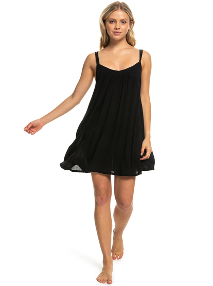 3 Summer Adventures Short Dress Black ERJX603334 Roxy