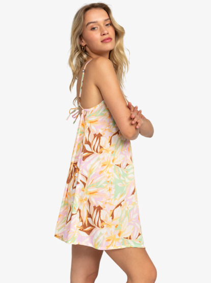1 Womens Summer Adventures Beach Mini Dress Green ERJX603368 Roxy