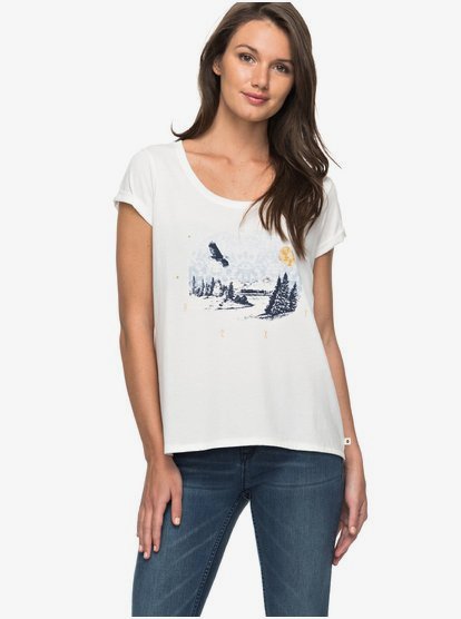 Mimi Jungle Eagle Mountain T Shirt For Women Roxy