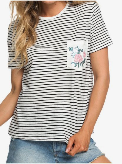 T-shirt long femme avec poches