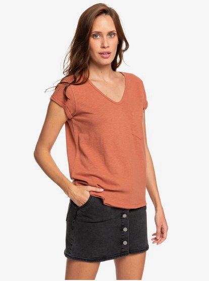 v neck pocket tee