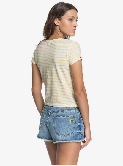 Roxy Womens Magical Sunset Tie Front T-Shirt