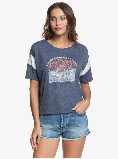 Roxy Womens I Got The Funk Drapey T-Shirt