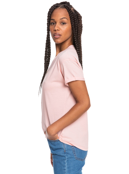 1 Epic Afternoon Short Sleeve T-Shirt Pink ERJZT05324 Roxy
