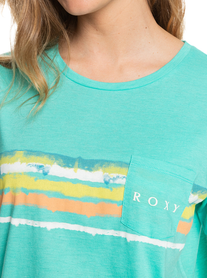 2 Palm trees And Coconuts - T-Shirt für Frauen Blau ERJZT05329 Roxy