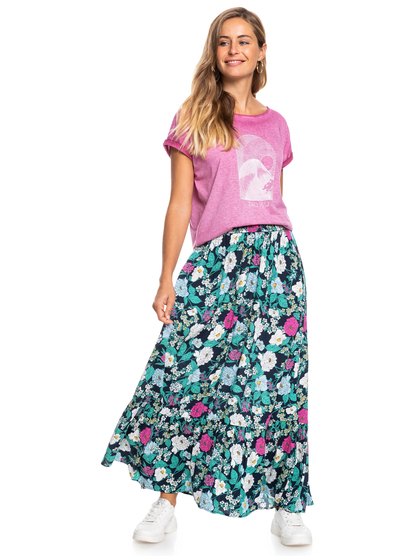 2 Summertime Happiness 2022 - T-shirt manches courtes pour Femme Rose ERJZT05342 Roxy