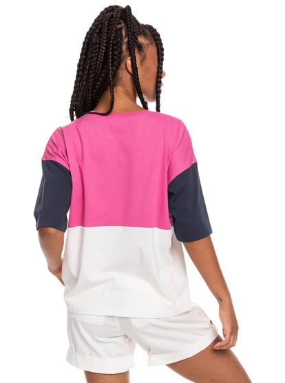 4 Eceg - T-shirt met korte mouw voor Dames  ERJZT05357 Roxy
