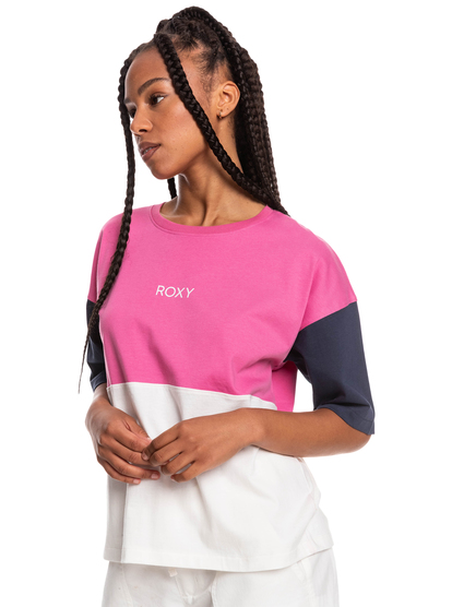 1 Eceg - T-shirt met korte mouw voor Dames  ERJZT05357 Roxy