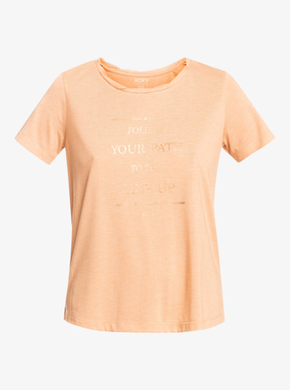 5 Chasing The Swell 2022 - Short Sleeve T-Shirt for Women Brown ERJZT05363 Roxy
