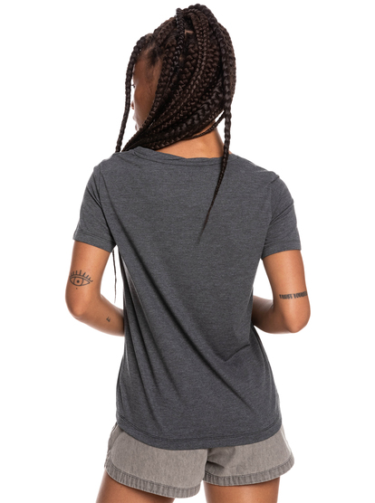 4 Chasing The Swell 2022 - T-shirt met korte mouw voor Dames Black ERJZT05363 Roxy
