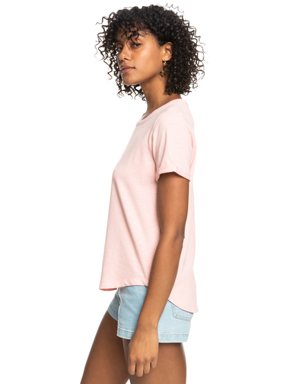 1 Ocean After 2022 - T-Shirt voor Dames Pink ERJZT05406 Roxy