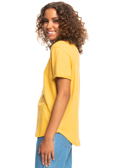 Ladies yellow clearance t shirt