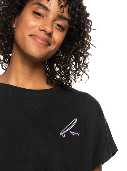 2 Dream Carve - T-Shirt voor Dames Black ERJZT05415 Roxy