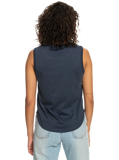 4 Womens Bright Dawn Vest Top Blue ERJZT05436 Roxy