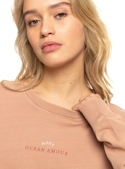 2 Love Sunset - Oversize Boyfriend-T-Shirt für Frauen Braun ERJZT05458 Roxy