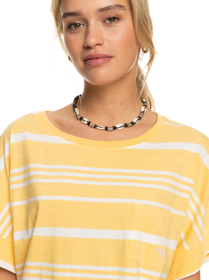2 Stripy Sand - T-shirt pour Femme Orange ERJZT05459 Roxy