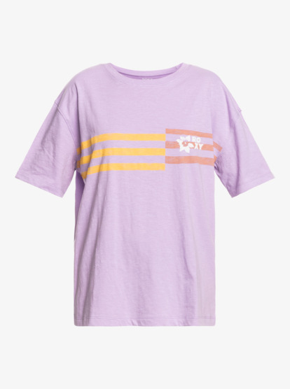4 Vibrations Beach - T-shirt pour Femme Violet ERJZT05466 Roxy