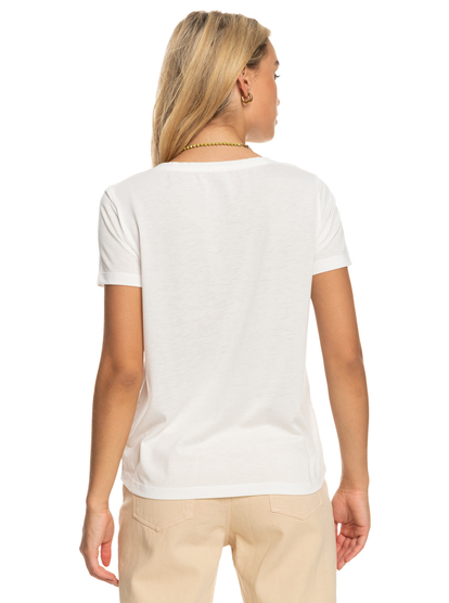 11 Chasing The Wave - Camiseta para Mujer Blanco ERJZT05474 Roxy