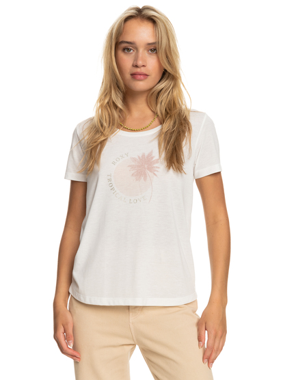 7 Chasing The Wave - Camiseta para Mujer Blanco ERJZT05474 Roxy