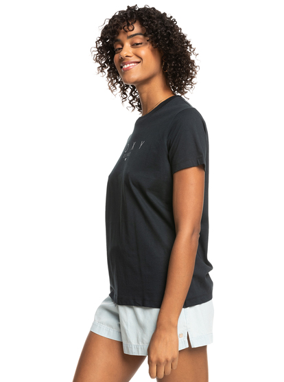 1 Womens Ocean Road T-Shirt Black ERJZT05512 Roxy