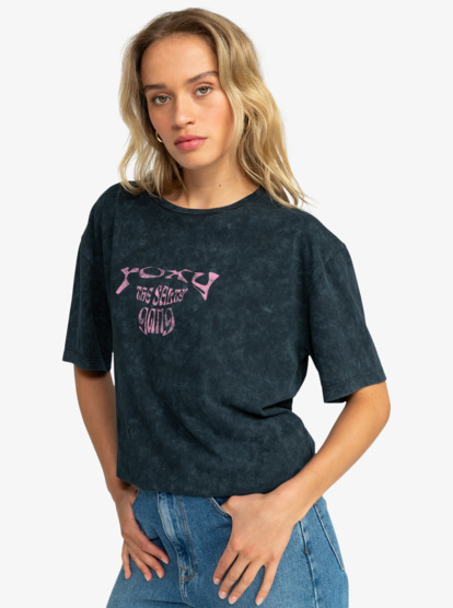 1 The Andes Field - Maglietta da Donna Black ERJZT05620 Roxy