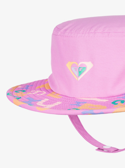 7 Girl's 2-7 Pudding Cake Floating Bucket Hat Pink ERLHA03139 Roxy