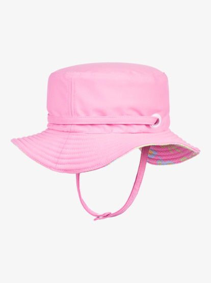 12 Girls New Bobby Reversible Swim Hat Pink ERLHA03151 Roxy