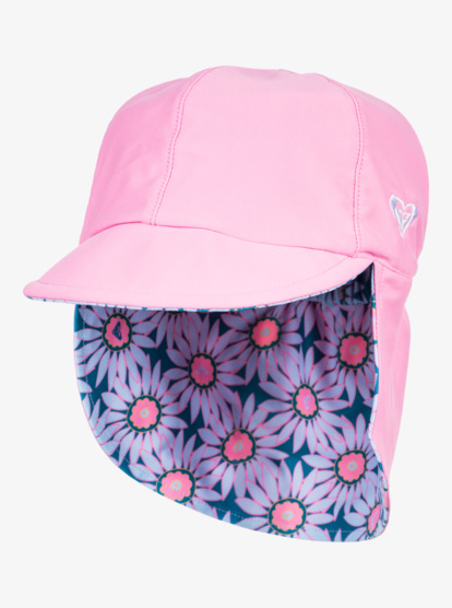 6 Girls Come And Go Reversible Swim Hat Green ERLHA03152 Roxy