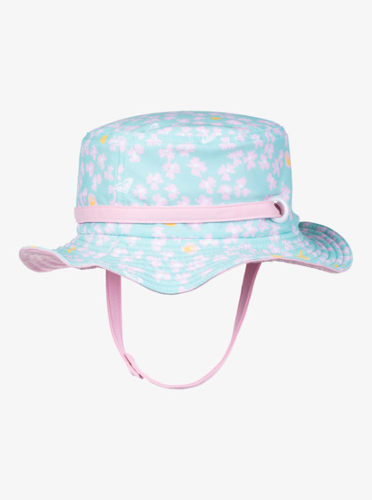 12 Girls New Bobby Reversible Swim Hat Blue ERLHA03154 Roxy