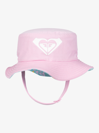 7 Girls New Bobby Reversible Swim Hat Blue ERLHA03154 Roxy