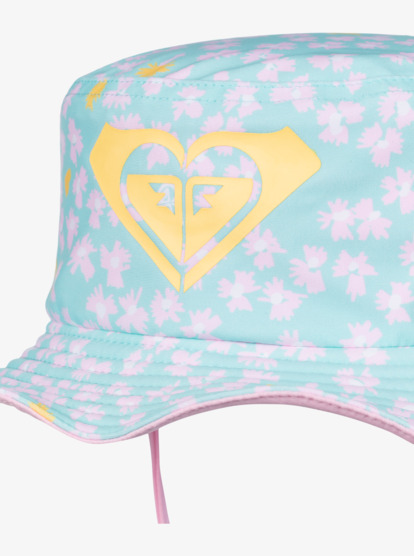 10 Girls New Bobby Reversible Swim Hat Blue ERLHA03154 Roxy