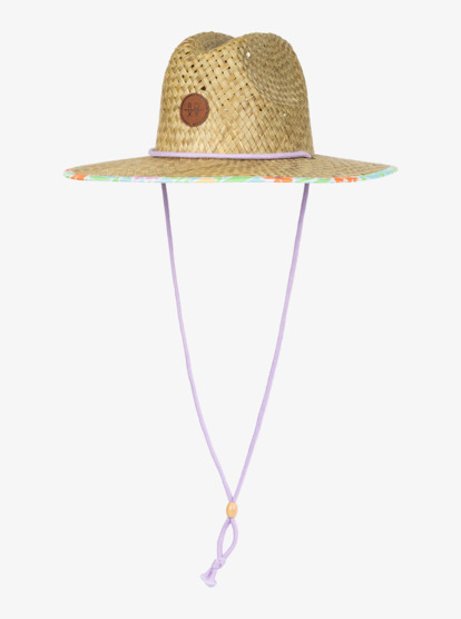 1 Girls Pina To My Colada Straw Sun Hat Blue ERLHA03156 Roxy