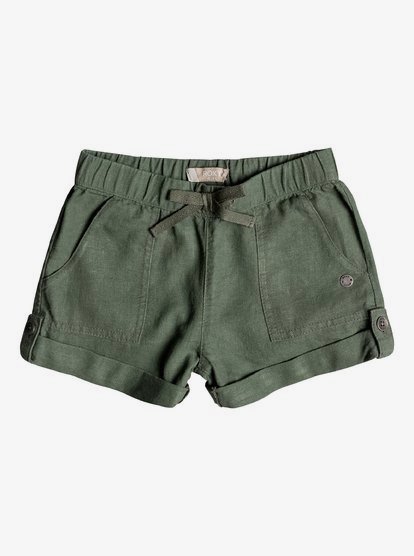 girls linen shorts