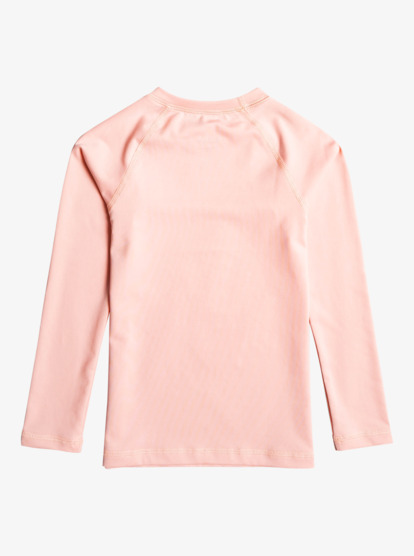 1 Girls 2-7 Beach Classics Long Sleeve UPF 50 Rash Vest Pink ERLWR03243 Roxy