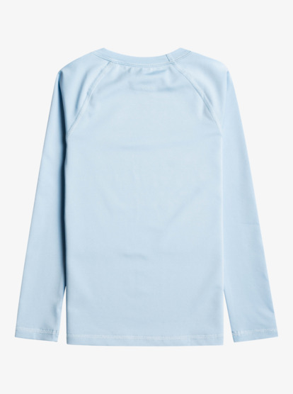 1 Girls 2-7 Beach Classics Long Sleeve Rash Vest Blue ERLWR03254 Roxy