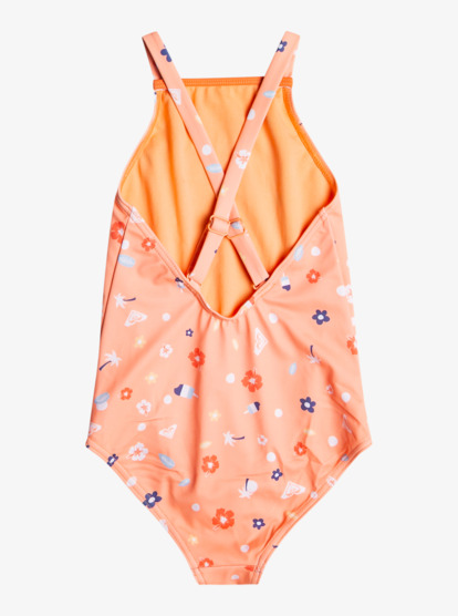 1 Girl's 2-7 Have Fun First One-Piece Swimsuit Pink ERLX103090 Roxy