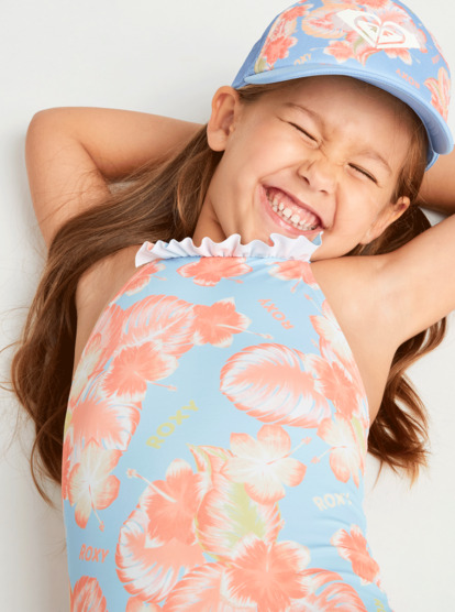 2 Girls 2-7 Magic Spirit One-Piece Swimsuit Blue ERLX103092 Roxy