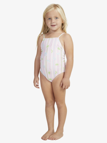 2 Girls 2-7 Pineapple Line One-Piece Swimsuit Pink ERLX103103 Roxy