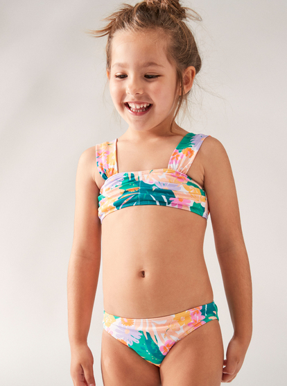 Maillot de bain fille bleu roi, Filles 2-12 ans