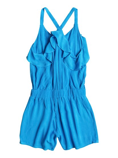 ruffle front romper