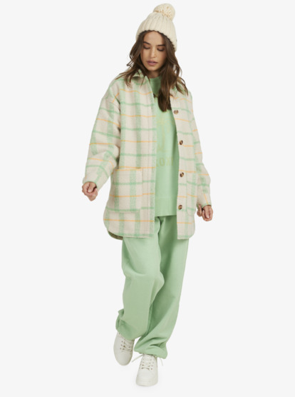 10 Move On Up Baggy Sweatpants Green URJFB03035 Roxy