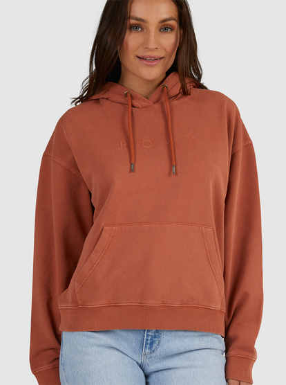 4 Womens Until Daylight Hoodie Brown URJFT03143 Roxy