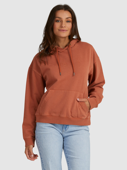 1 Womens Until Daylight Hoodie Brown URJFT03143 Roxy
