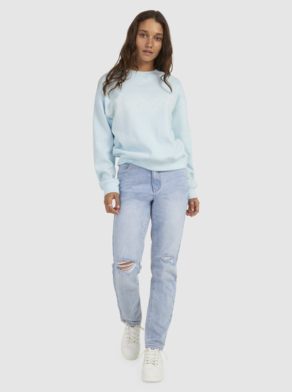 1 Womens Endless Days Sweatshirt Blue URJFT03189 Roxy