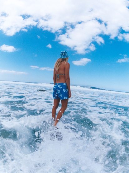 1 Wash Reversible Bucket Hat Blue URJHA03196 Roxy