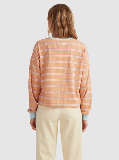 2 Starry Sky Long Sleeve T-Shirt Brown URJKT03161 Roxy