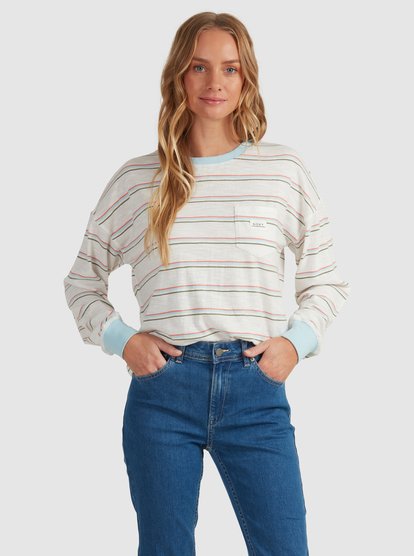 1 Starry Sky Long Sleeve T-Shirt White URJKT03161 Roxy