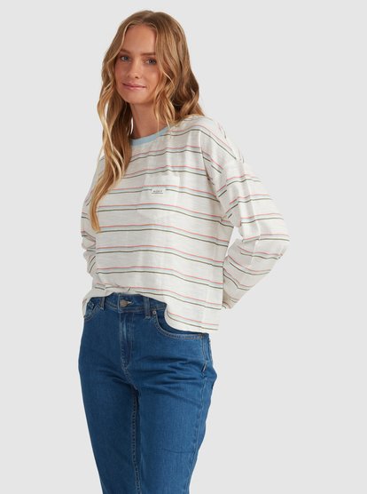 3 Starry Sky Long Sleeve T-Shirt White URJKT03161 Roxy